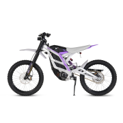Cross elektryczny 79BIKE Falcon PRO OFF-ROAD - fioletowy - srebrna  rama