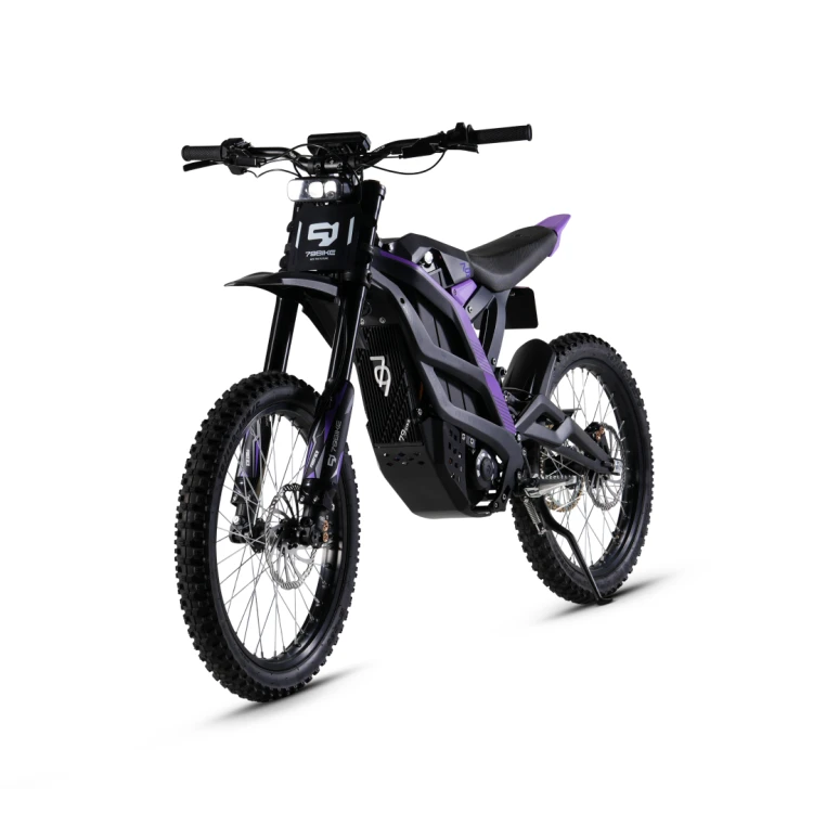 Cross elektryczny 79BIKE Falcon PRO OFF-ROAD - fioletowy -czarna rama